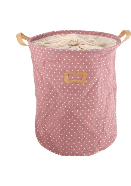Su Geçirmez Çamaşır Sepeti Hediye Çantası Giysi Saklama Sepeti Pembe (Yurt Dışından)