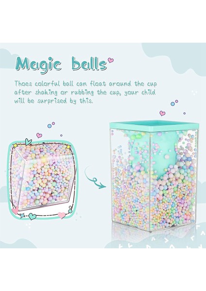 2 Parça Kalem Tutucu Çok Masaüstü Organizatör Kırtasiye Makyaj Fırça Depolama Tutucu Renkli Kabarcık Topu ile (Yurt Dışından) indirimleri