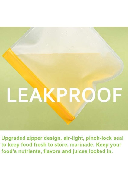 Yeniden Kullanılabilir Saklama Torbaları - 12'li Paket Sızdırmaz Dondurucu Çantalar Seyahat Için Ücretsiz Yeniden Kullanılabilir Dondurucu Çantalar (Yurt Dışından) fiyatları