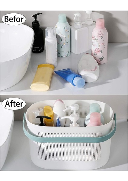 Kulplu Saklama Sepetleri, Banyo Için Duş Düzenleyici, Yeşil (Yurt Dışından) fırsatları