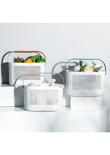 Kulplu Saklama Sepetleri, Banyo Için Duş Düzenleyici, Yeşil (Yurt Dışından) indirimleri