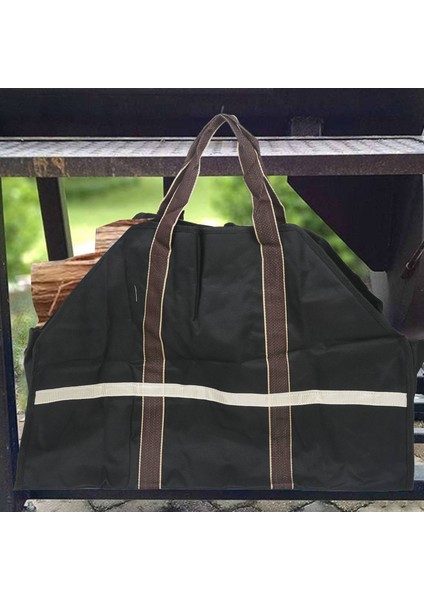 Yakacak Odun Taşıma Ahşap Tutucular Saklama Çantası Siyah (Yurt Dışından) modelleri