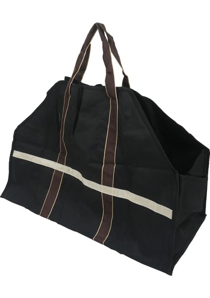 Yakacak Odun Taşıma Ahşap Tutucular Saklama Çantası Siyah (Yurt Dışından) fırsatları