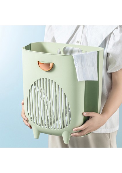 Banyo Katlanır Kirli Giysi Saklama Sepeti Çamaşır Sepeti Beyaz (Yurt Dışından) indirimleri