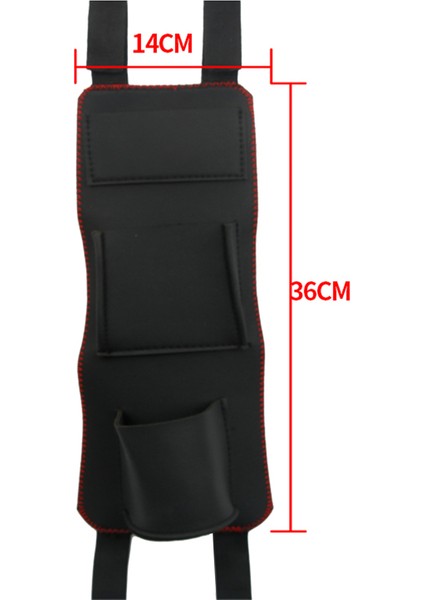 Araba Pu Çanta Koltuk Yan Braketi Saklama Çantası Bagaj Otomobil Parçaları Siyah (Yurt Dışından) fırsatları