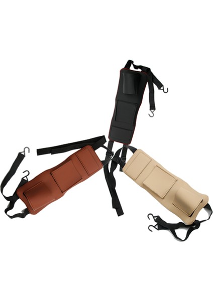 Araba Pu Çanta Koltuk Yan Braketi Saklama Çantası Bagaj Otomobil Parçaları Siyah (Yurt Dışından) indirimleri