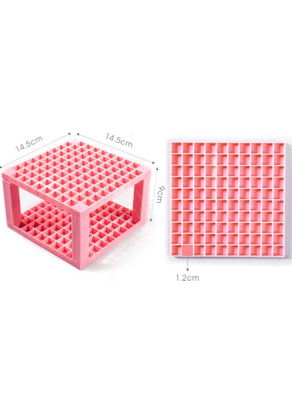 Işaretleyiciler Fırça 96 Delikli Masa Standı Kalemlik Ayrılabilir Organizatör (Yurt Dışından) fiyatları