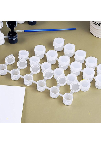 30 Yudumlu Boş Boya Bardağı Saklama Kapları Sanat El Sanatları (5ML/30PC) (Yurt Dışından) indirimleri