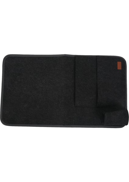 Başucu Saklama Çantası Keçe Asılı Depolama Organizatör Yatak Odası Yurt Koyu Gri Için Iç Cepler ile (Yurt Dışından) fiyatları