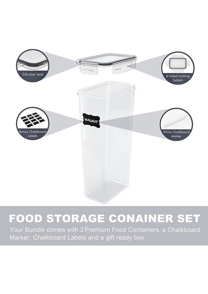 Pany Organizasyonu ve Depolama Için Hava Geçirmez Gıda Saklama Kabı (Yurt Dışından) fırsatları