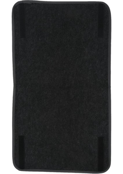 Başucu Saklama Çantası Keçe Asılı Depolama Organizatör Yatak Odası Yurt Koyu Gri Için Iç Cepler ile (Yurt Dışından) fırsatları