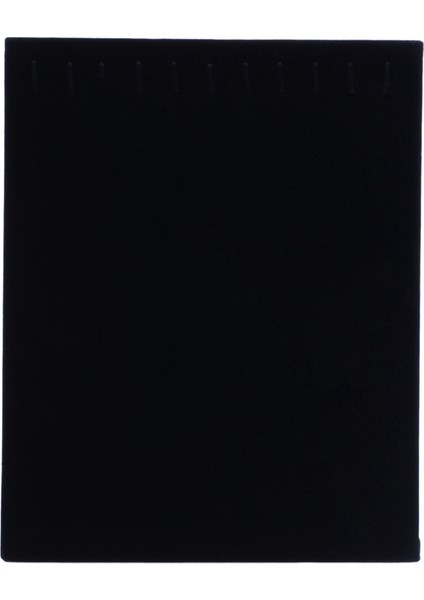 3x 11 Kanca Kadife Takı Raf Organizatör Tutucu Ekran, Siyah (Yurt Dışından) fiyatları