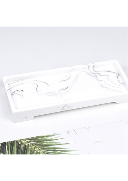 Mermer Depolama Tepsisi Reçine Takı Ekran Plakası Kozmetik Organizatör Dikdörtgen Ev Restoran Otel Hizmet A (Yurt Dışından) fiyatları