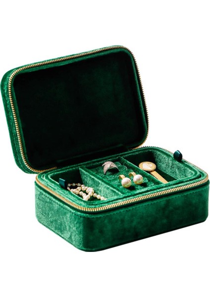 Peluş Kadife Seyahat Takı Organizatör, Takı Seyahat Organizatör, Seyahat Mücevher Kutusu, Takı Seyahat Çantası A (Yurt Dışından) indirimleri