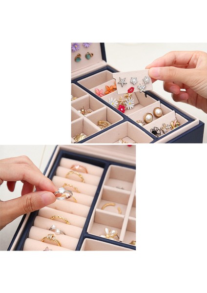 Mücevher Kutuları Organizatör Saplama Küpe Organizatör A (Yurt Dışından) fırsatları