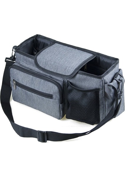 Bebek Soller Organizatör Şişe Bardak Tutucu Bebek Bezi Çantaları Gri (Yurt Dışından)