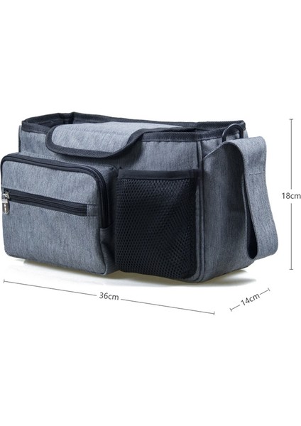 Bebek Soller Organizatör Şişe Bardak Tutucu Bebek Bezi Çantaları Gri (Yurt Dışından) fiyatları