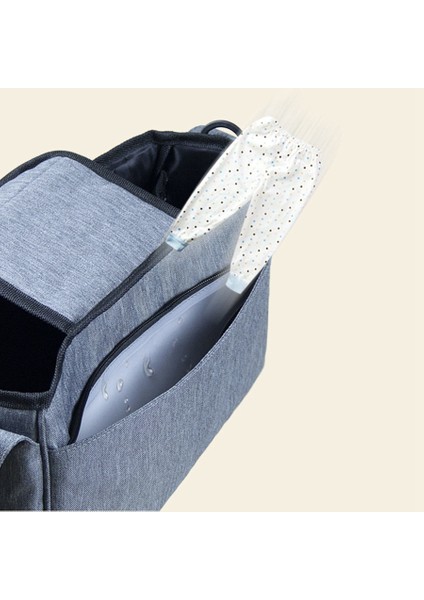 Bebek Soller Organizatör Şişe Bardak Tutucu Bebek Bezi Çantaları Gri (Yurt Dışından) fırsatları