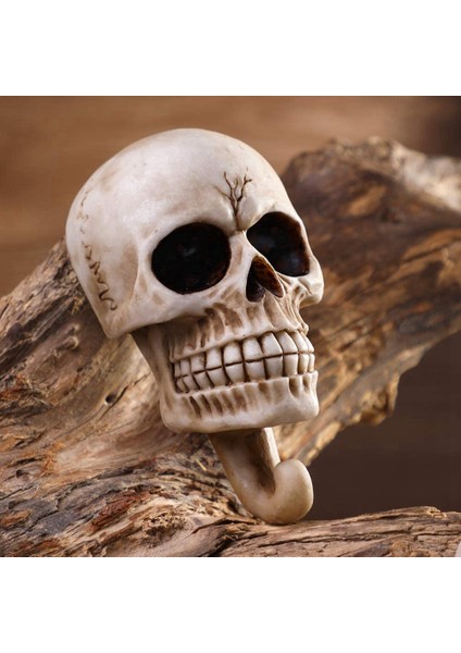 Kafatası Duvar Kancaları, Dekoratif Duvara Monte Anahtarlık Şapka Raf Organizatör Banyo Askısı Mandal Kullanın (Yurt Dışından) fiyatları