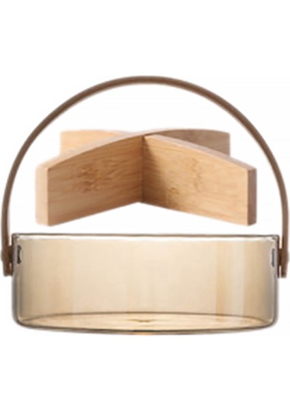 Temizle Cam Servis Tepsisi Saplı Yuvarlak Şeker Depolama Pasta Meyve Sepeti Organizatör Mutfak Kaynağı Ev Dekor Için 2 (Yurt Dışından)