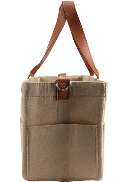 Bebek Keçe Depolama Kreş Organizatör Sepeti Bebek Bezi Çantası A (Yurt Dışından)