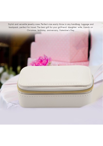 Küçük Mücevher Kutusu, Taşınabilir Avel Mücevher Kutusu Organizatör Beyaz (Yurt Dışından) fırsatları