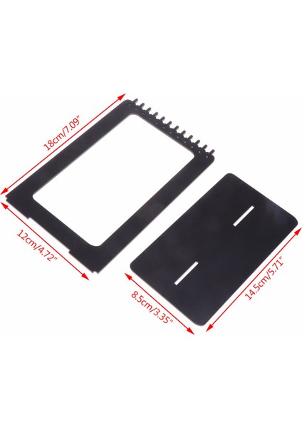 Takı Vitrin Akrilik Dikdörtgen Küpe Depolama Organizatör (Yurt Dışından) indirimleri