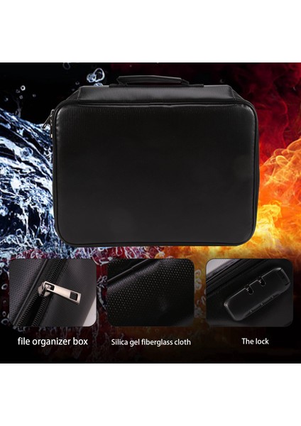 Belge Dosyası Aktarımı Için Kilitli Organizatör Yanmaz Belge Çantası (Yurt Dışından) indirimleri