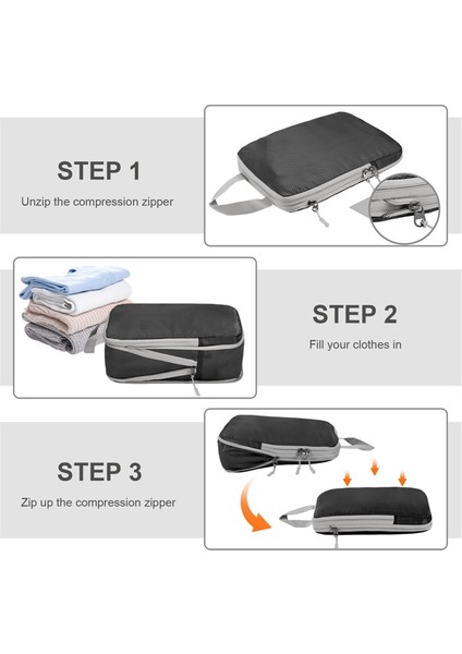 Sıkıştırma Paketleme-Küpleri, Bavul Organizatör Çantası Için Avel Paketleme (Yurt Dışından) indirimleri