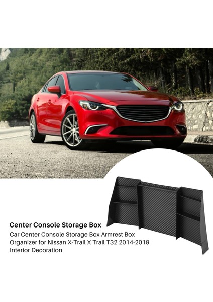 T32 14-19 Için Araç Merkezi Konsol Kol Dayama Kutusu Organizatörü (Yurt Dışından) fırsatları