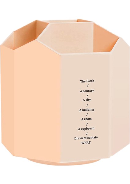 Sevimli Döndürme Organizatör, Kalemlik-Ofis Malzemeleri Pembe (Yurt Dışından)