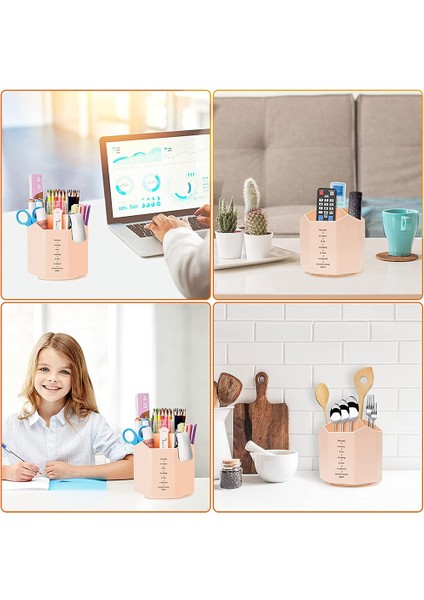 Sevimli Döndürme Organizatör, Kalemlik-Ofis Malzemeleri Pembe (Yurt Dışından) modelleri