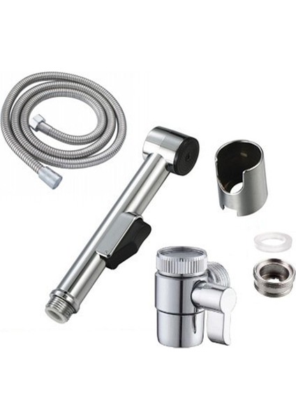 Kadın Bide Püskürtücü El Tipi Tuvalet Kumaş Musluk Duş Başlık Ev Iyileştirme Temiz Otel Su Püskürtme Aksesuar (Yurt Dışından)