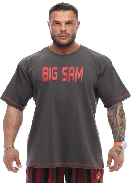 Oversize Kalın Lifestyle T-Shirt Big Sam 3335