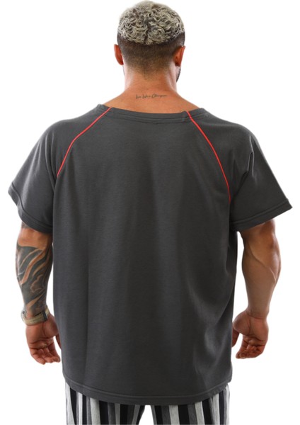 Geniş Kesim Antrenman Tişörtü Big Sam 3093 indirimleri