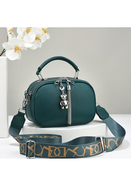 Büyük Kapasiteli Banliyö Küçük Kare Çanta (Yurt Dışından)