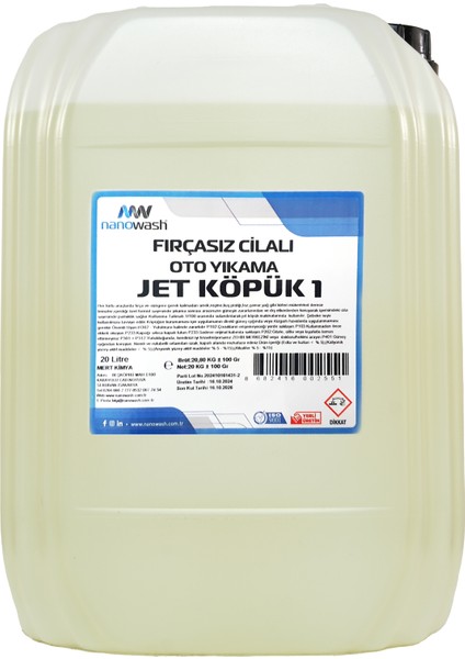 Jet Köpük 1 20 Lt