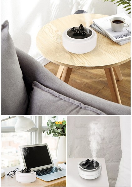 Dağ Manzarası Nemlendirici Mini USB Aromaterapi Gece Lambası Atomize Hava Nemlendirici Yatak Odası Ev Masaüstü Ofis-B Için (Yurt Dışından) indirimleri