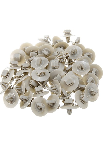 Kangoo Trafic Primastar Opel Vivaro Trafik Yan Kalıplama Alt Koruma Kapı Trim Için 100 Adet Klipler (Yurt Dışından)