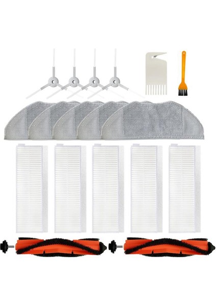 Ana Haddeleme Fırça Yan Fırça Hepa Filtre Paspas Bezi Mi Robot Vakum Paspas Temel G1 Temizleyici Yedek Parça (Yurt Dışından)