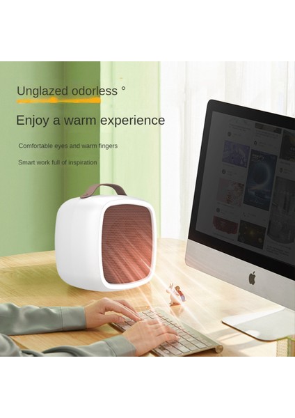 Veranda Isıtıcı Küçük Alan Kişisel Mini Isıtıcı Güvenli Sessiz Ofis Isı Masaüstü Elektrikli Isıtıcı Isıtıcılar Ab Tak Beyaz (Yurt Dışından) modelleri