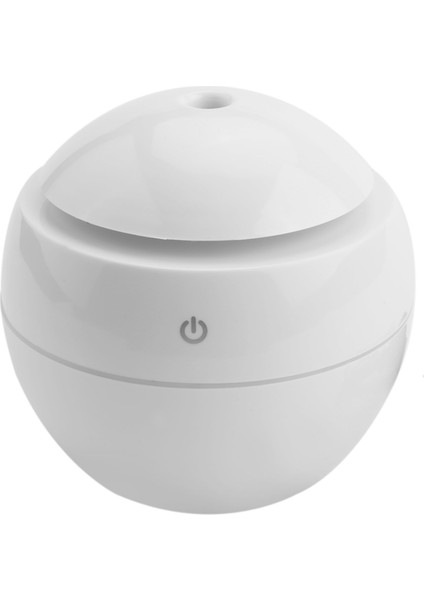 Değişken Aromaterapi Uçucu Yağ Difüzörü Mini USB Hava Nemlendirici Taşınabilir Ultrasonik Atomize Nemlendirici Hava Temizleme Cihazı LED Gece Lambası Beyaz (Yurt Dışından)