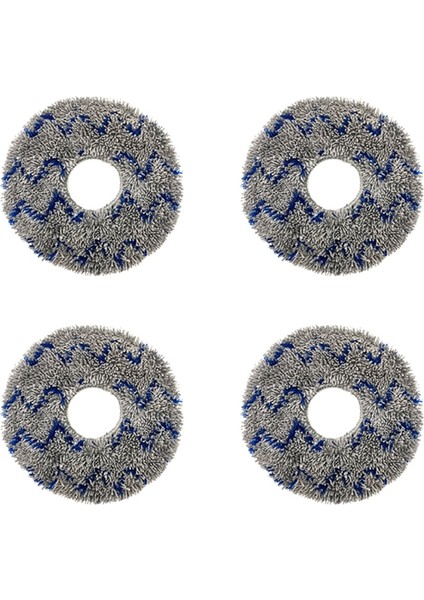 4 Adet Paspas Bezi Yedek Parça Kitleri Deebot T10 Turbo Robotik Elektrikli Süpürge Ev Temizlik Aksesuarları (Yurt Dışından)