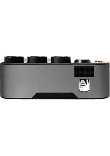 Uv Diş Fırçası Tutucu Otomatik Solar Şarj Diş Macunu Sıkacağı Dağıtıcı Banyo Depolama Rafı Banyo Gri (Yurt Dışından)