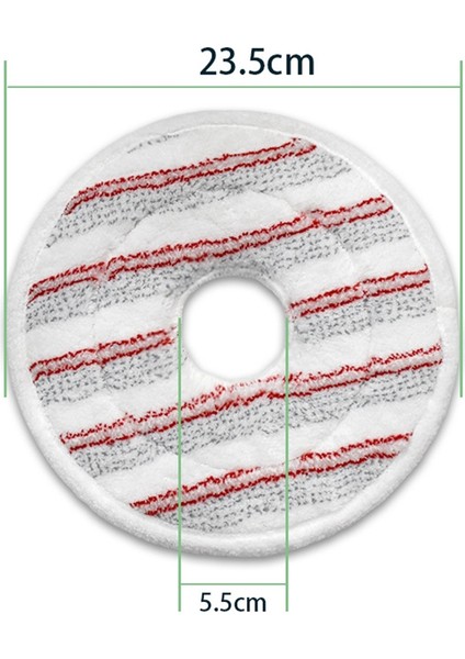4 Paket Yıkanabilir Mikrofiber Paçavra Döner Elektrikli Süpürge Temiz Paspas Dolum Toz Toplayıcı Setleri Paspas Bezleri Ped Gri (Yurt Dışından) modelleri