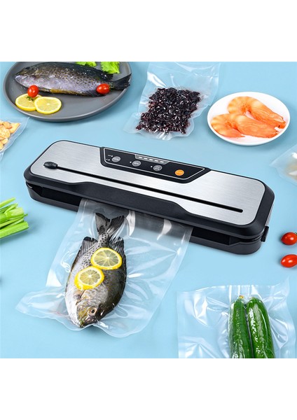 Ev Vakumlama Makinesi Sous Vide Vakum Paketleme Makinesi Mutfak Depolama Için Gıda Vakumlama Makinesi Çanta Vakum Ruloları Ab Tak (Yurt Dışından)
