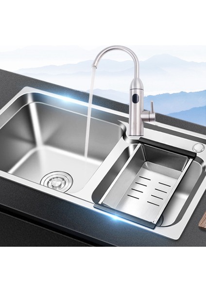 Elektrikli Su Isıtıcı Akan Evrensel Borulu Mutfak Musluk 2 In 1 Paslanmaz Çelik Elektrikli Musluk 220 V Ab Tak (Yurt Dışından) fiyatları