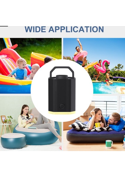 Şişirme Pompası Dahili Güç Kaynağı USB Hızlı Hava Yastığı Yüzme Simidi Şişme Kanepe Kablosuz Elektrikli Şarj Pompası (Yurt Dışından) modelleri