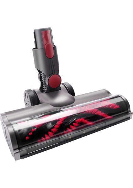 V7 V8 V10 V11 Için Kıl Rulolu Motorlu Fırça Süpürge Kafası LED Farlı Zemin Aparatı (Yurt Dışından) fırsatları