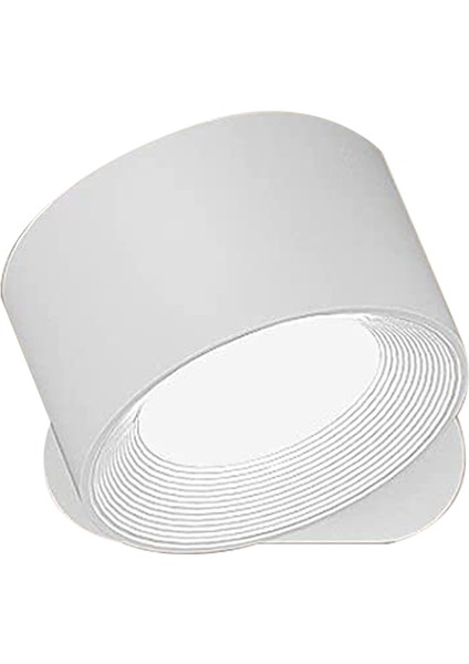 Duvar Aplikleri, LED Işıklar Pille Çalışan Duvar Lambaları Şarj Edilebilir 360° Serbest Döndürülebilir Manyetik Toplu Okuma Işığı (Yurt Dışından)